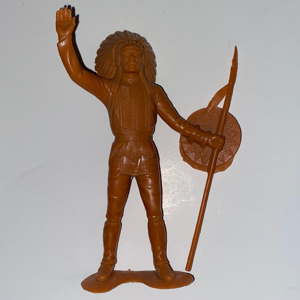Vintage 1964 Louis Marx toy figurine